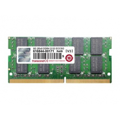 Pamięć TRANSCEND 8GB DDR4 2133 ECC-SO-DIMM 2Rx8 1Gx72 260P 512Mx8/CL15