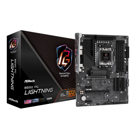 Płyta główna ASRock B650 PG LIGHTNING ATX MB AM5 4xDIMM DDR5