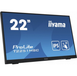 Monitor IIYAMA T225 C-B1 21.5 IPS FHD OGS-PCAP 10P Touch VGA HDMI DP