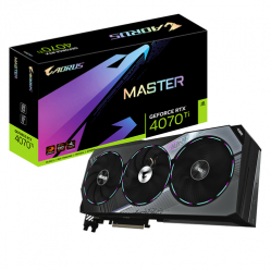 Karta graficzna GIGABYTE AORUS GeForce RTX 4070 Ti MASTER 12GB GDDR6X 3xDP 1xHDMI