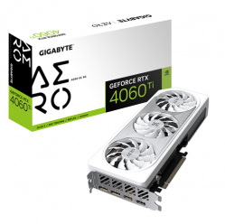 Karta graficzna GIGABYTE RTX4060 Ti AERO OC 8GB GDDR6 2xHDMI 2xDP