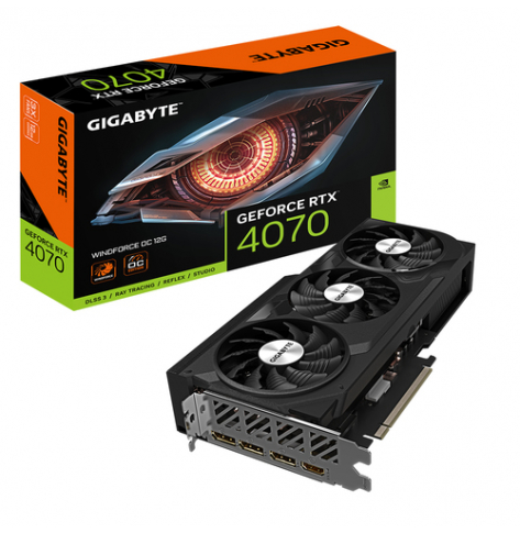 Karta graficzna GIGABYTE RTX 4070 WINDFORCE OC 12GB GDDR6X