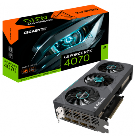 Karta graficzna GIGABYTE RTX 4070 EAGLE OC 12GB GDDR6X