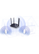 Router D-LINK Wireless EXO AX1500 WiFi 6