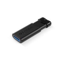 Pamięć VERBATIM 49318 Verbatim USB DRIVE 3.0 64GB PINSTRIPE czarny