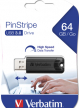 Pamięć VERBATIM 49318 Verbatim USB DRIVE 3.0 64GB PINSTRIPE czarny