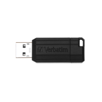 Pamięć VERBATIM Store n Go Pin Stripe USB Drive USB-flashstation 16GB USB2.0 czarny