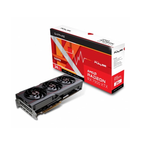 Karta graficzna SAPPHIRE PULSE RADEON RX7900XTX GAMING OC 24GB GDDR6 2xHDMI 2xDP