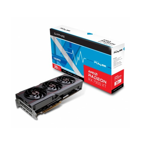 Karta graficzna SAPPHIRE PULSE RADEON RX7900XT GAMING OC 20GB GDDR6 2xHDMI 2xDP