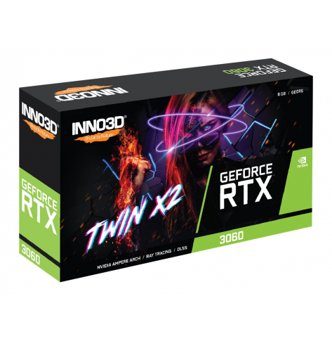 Karta graficzna INNO3D GeForce RTX 3060 Twin X2 8GB