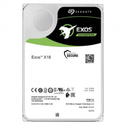 Dysk SEAGATE Exos X18 14TB HDD SATA 7200RPM 256MB cache 512e/4Kn BLK