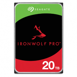 SEAGATE Ironwolf PRO HDD 20TB 7200rpm 6Gb/s SATA 256MB cache 3.5 24x7 for NAS and RAID Rackmount systems