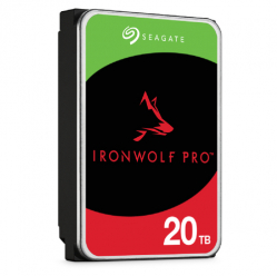 Dysk SEAGATE Ironwolf PRO HDD 20TB 7200rpm 6Gb/s SATA 256MB cache 3.5 24x7 for NAS and RAID Rackmount systems