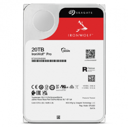 Dysk SEAGATE Ironwolf PRO HDD 20TB 7200rpm 6Gb/s SATA 256MB cache 3.5 24x7 for NAS and RAID Rackmount systems
