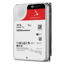 Dysk SEAGATE Ironwolf PRO HDD 20TB 7200rpm 6Gb/s SATA 256MB cache 3.5 24x7 for NAS and RAID Rackmount systems
