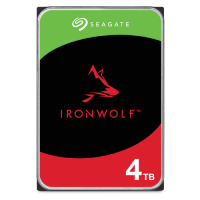 Dysk SEAGATE NAS HDD 4TB IronWolf 5400rpm 6Gb/s SATA 256MB cache 3.5inch 24x7 CMR for NAS and RAID rackmount systems BLK