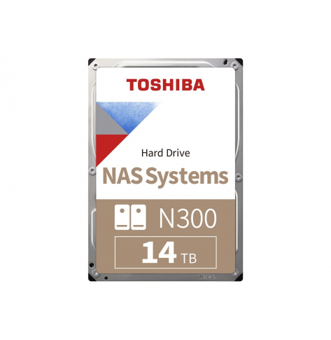 TOSHIBA N300 NAS Hard Drive 14TB SATA 3.5inch 7200rpm 512MB Bulk