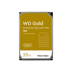 Dysk WD Gold 20TB HDD 7200rpm 6Gb/s SATA 512MB cache 3.5inch intern RoHS compliant Enterprise Bulk