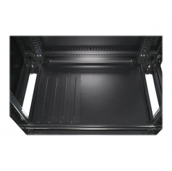 Szafa serwerowa EXTRALINK 27U 800X800 stojąca szafa rack czarna