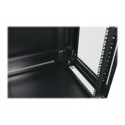 Szafa serwerowa EXTRALINK 32U 800X800 stojąca szafa rack czarna