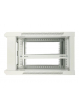 Szafa serwerowa EXTRALINK 6U 600X600 ASP wisząca szafa rack dzwi metalowe szara