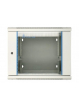 Szafa serwerowa EXTRALINK 9U 600X600 AZH wisząca szafa rack swing type szara
