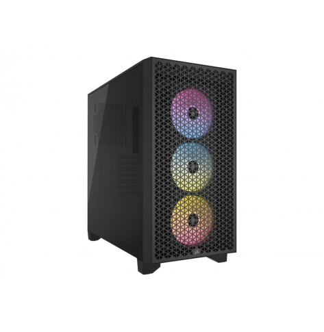 Obudowa CORSAIR 3000D RGB Tempered Glass Mid Tower czarna