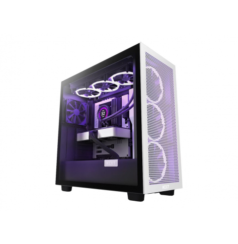 Obudowa NZXT PC case H7 FLow z oknem czarno-bia