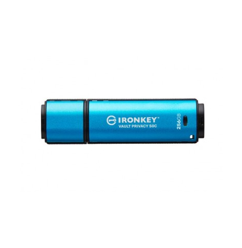 Pamięć KINGSTON 256GB USB-C IronKey Vault Privacy 50C AES-256 Encrypted FIPS 197