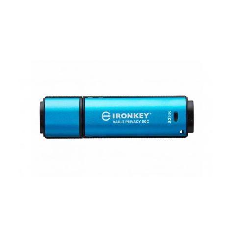 Pamięć USB KINGSTON 32GB USB-C IronKey Vault Privacy 50C AES-256 Encrypted FIPS 197