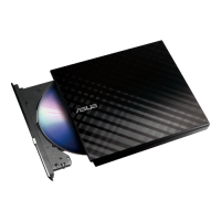 Napęd Asus SDRW-08D2S-U USB, Encryption czarny