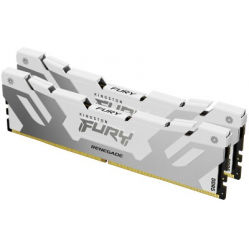 Pamięć KINGSTON FURY Renegade 32GB DIMM DDR5 6000MT/s DDR5 CL32 Kit of 2 White XMP