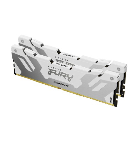 Pamięć KINGSTON FURY Renegade 32GB DIMM DDR5 6000MT/s DDR5 CL32 Kit of 2 White XMP