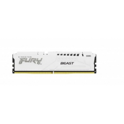 Pamięć KINGSTON FURY Beast 16GB DIMM 5600MT/s DDR5 CL36 White RGB EXPO