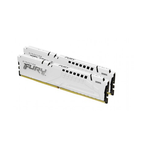 Pamięć KINGSTON FURY Beast 32GB DIMM DDR5 5600MT/s DDR5 CL40 Kit of 2 White XMP