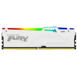 Pamięć KINGSTON FURY Beast 64GB 5200MT/s DDR5 CL40 DIMM Kit of 4 White RGB XMP