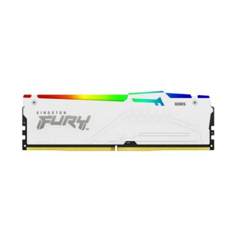 Pamięć KINGSTON FURY Beast 64GB 5200MT/s DDR5 CL40 DIMM Kit of 4 White RGB XMP