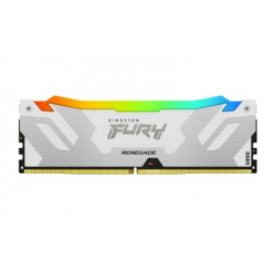 Pamięć KINGSTON FURY Renegade 32GB DIMM DDR5 6400MT/s DDR5 CL32 Kit of 2 RGB White XMP