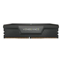Pamięć CORSAIR VENGEANCE 64GB 4x16GB DDR5 6200MT/s DIMM 32-38-38-80 OC PMIC XMP 3.0 czarny Heatspreader czarny PCB 1.4V