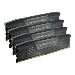 Pamięć CORSAIR VENGEANCE 64GB 4x16GB DDR5 6600MT/s DIMM 32-39-39-76 Std PMIC XMP 3.0 czarny Heatspreader czarny PCB 1.4V