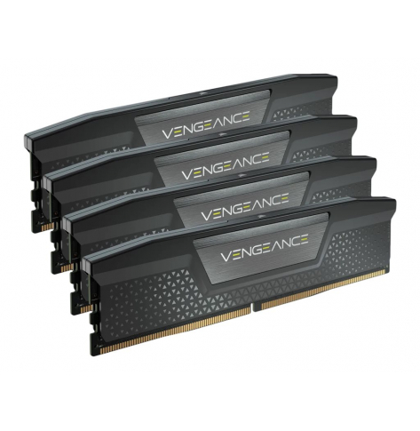 Pamięć CORSAIR VENGEANCE 64GB 4x16GB DDR5 6600MT/s DIMM 32-39-39-76 Std PMIC XMP 3.0 czarny Heatspreader czarny PCB 1.4V