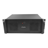 Obudowa LANBERG rackmount server chassis ATX 350/10 19/4U