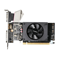 Karta graficzna Gigabyte GeForce GT 710, 2GB DDR3 (64 Bit), HDMI, DVI, D-Sub