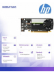 Karta graficzna HP NVIDIA T400 2GB GDDR6 LP Blower Fan 3mDP PCIe x16