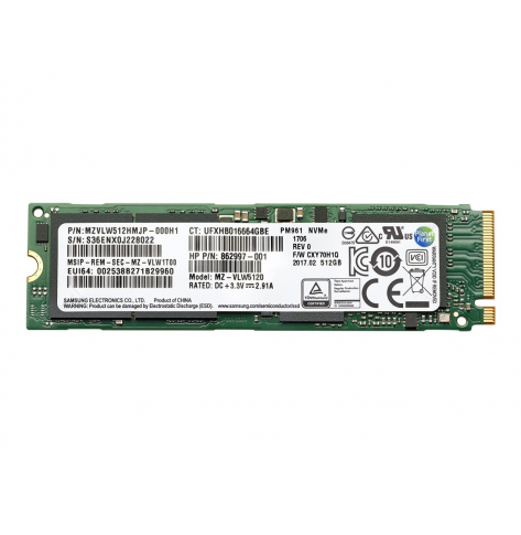 Dysk HP 512GB PCIe NVME TLC SSD