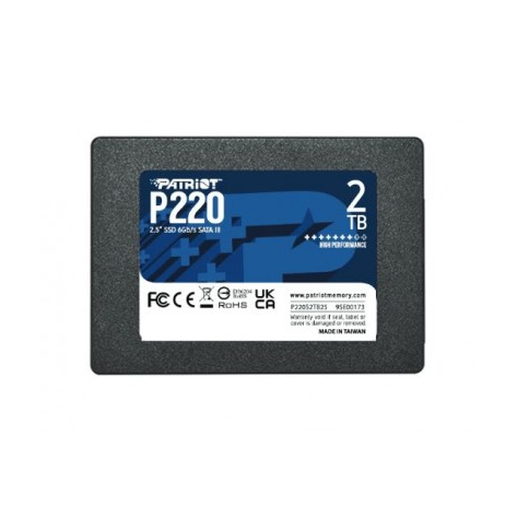 Dysk PATRIOT P220 SSD 2TB SATA 550/500MB/s