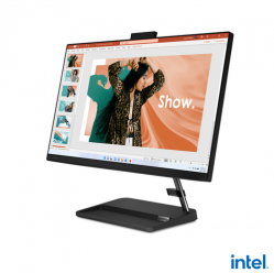 Komputer Lenovo IdeaCentre AIO 3 24IAP7 23.8 FHD IPS AG i5-12450H 16GB 1TB SSD NoOS czarny
