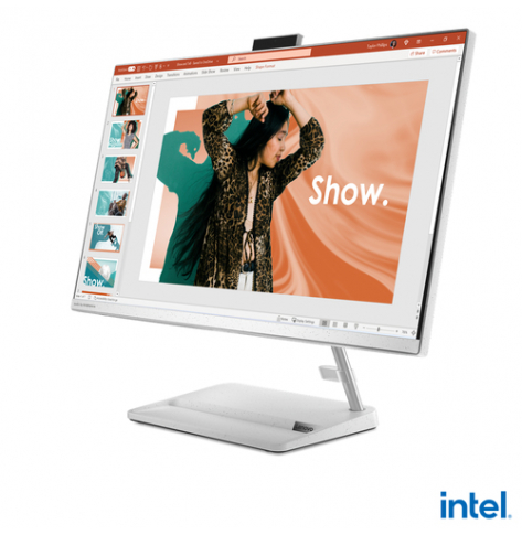 Komputer Lenovo IdeaCentre AIO 3 27IAP7 27 FHD IPS AG i5-12450H 16GB 1TB SSD NoOS bialy