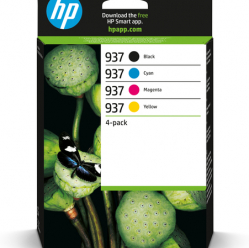 Tusz HP 937 CMYK 4-Pack