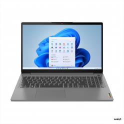 Laptop Lenovo IdeaPad 3 15ABA7 Ryzen 7 5825U 15.6 FHD IPS AG 16GB 512GB SSD AMD NoOS Arctic Grey